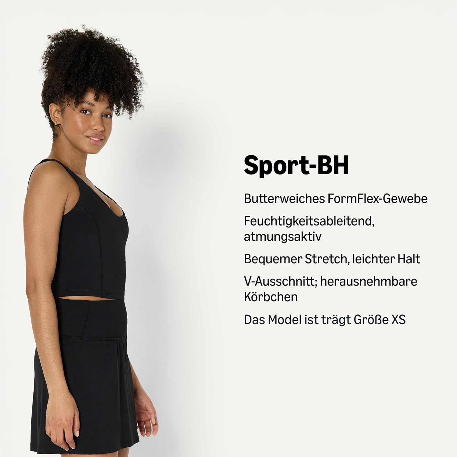 Thumbnail 3 de Amazon Essentials Damen Aktives FormFlex-Tanktop mit BH – kurzes, sanft stützendes Top für Yoga, Alltag und mehr