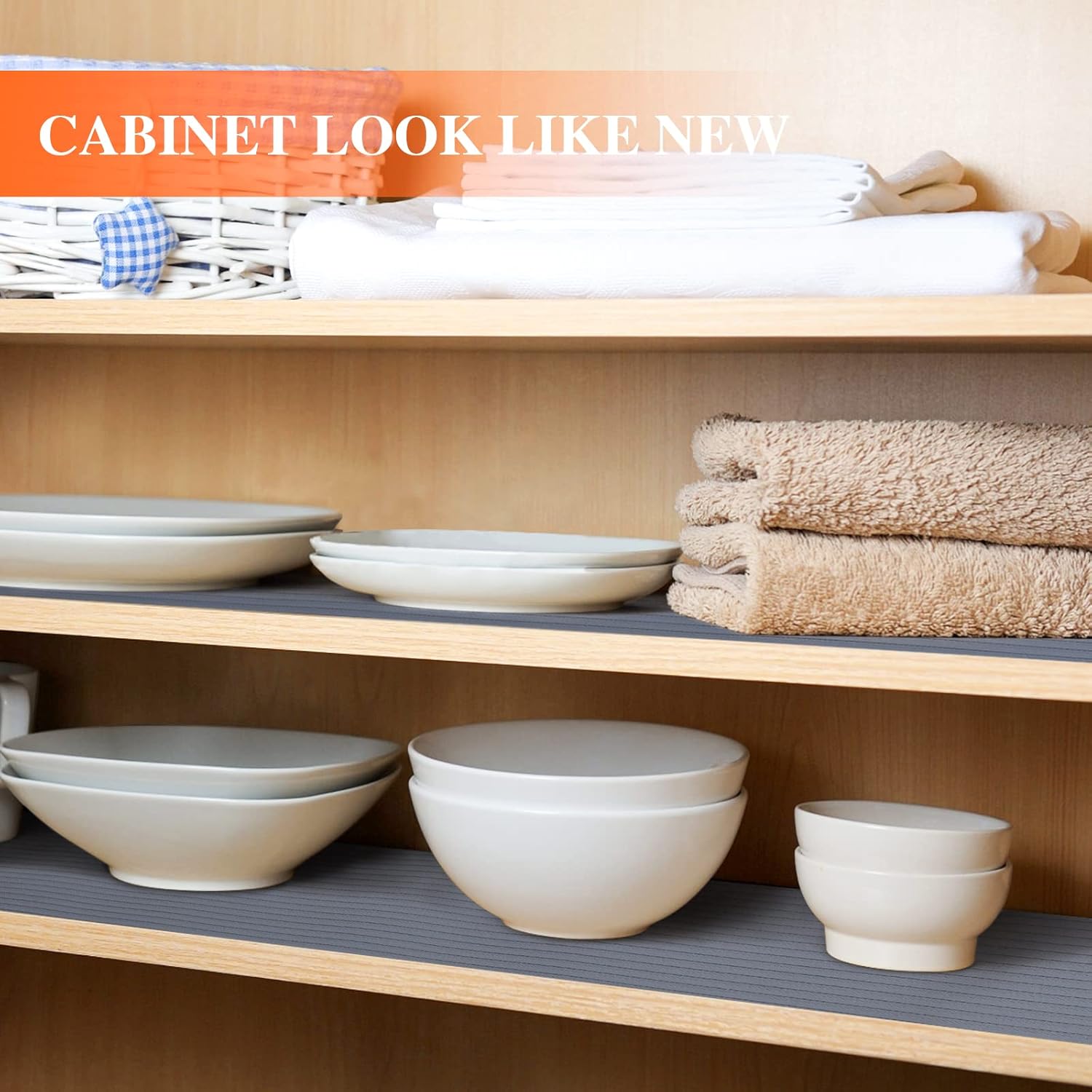 Detalle de Mcrbeay Shelf Liner Non Adhesive 12" x 20'