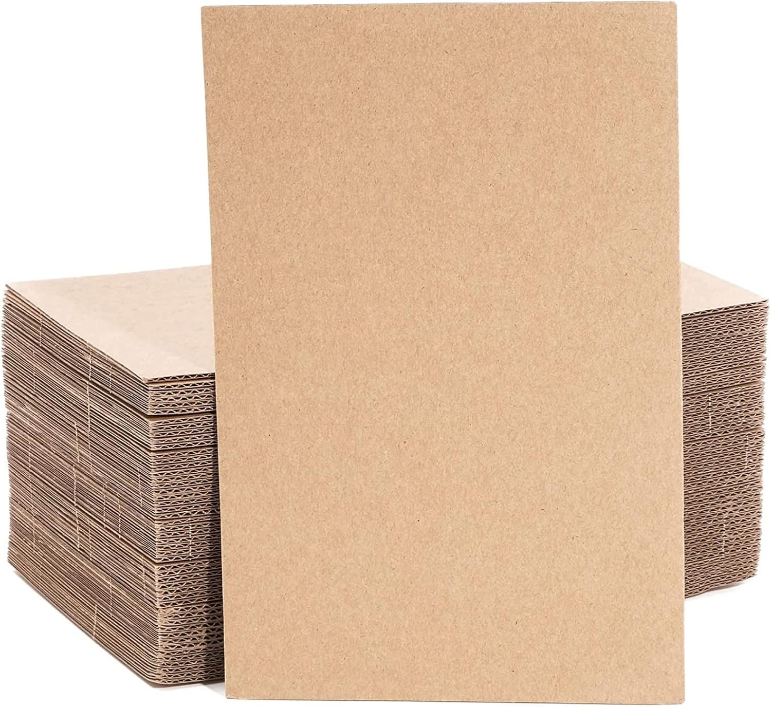 Detalle de Juvale Corrugated Cardboard Sheets 6 x 9 in