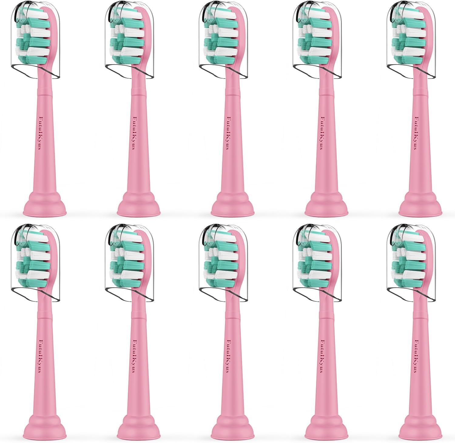 Thumbnail 6 de Futulkyus Replacement Toothbrush Heads for Philips Sonicare: C1/C2 and ProtectiveClean Series (10 Pack)