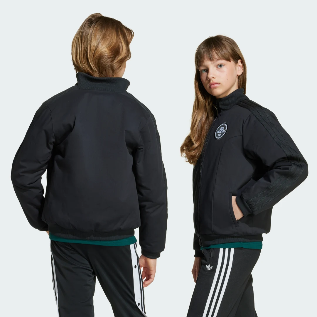 Thumbnail 2 de Adidas Woven Padded Jacket Kids (negro) — chaqueta acolchada para niños