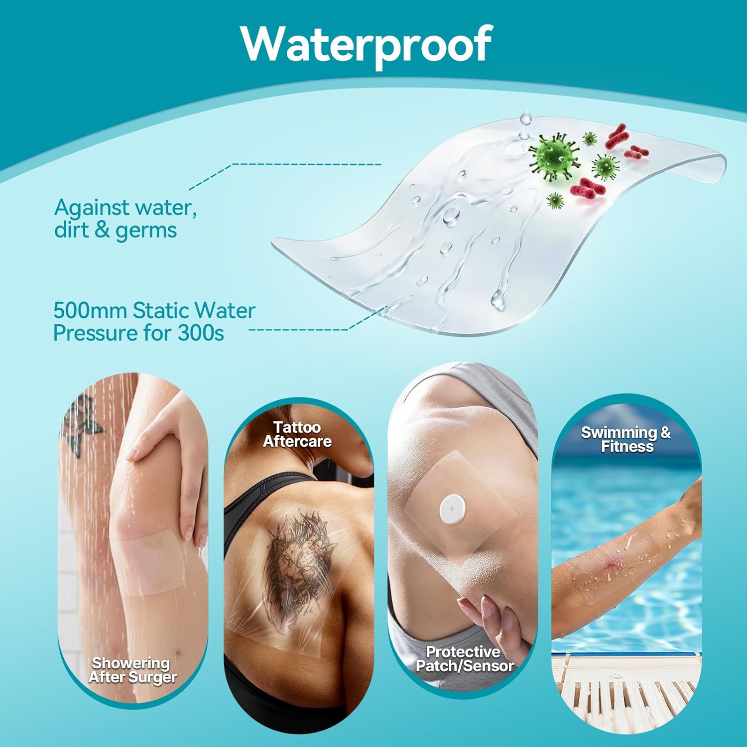 Detalle 2 de Dimora Transparent Film Dressing 50 Packs