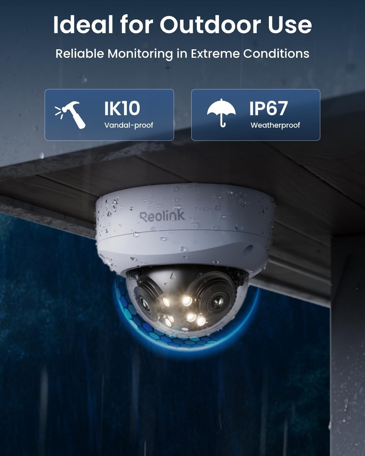 Thumbnail 6 de REOLINK Duo 3V PoE 16MP Dual-Lens Security Camera, 180° View, IK10