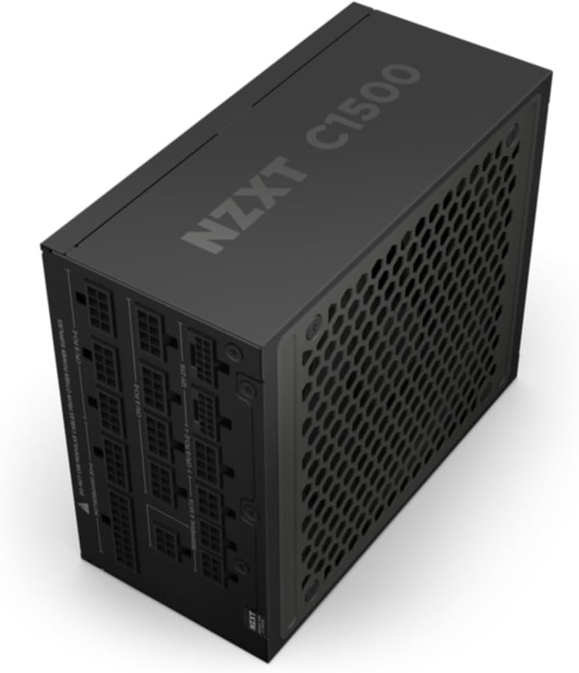 Detalle de NZXT C1500 Platinum PA-5P1BB-EU 1500W ATX 3.1 Power Supply with Dual 12V-2x6