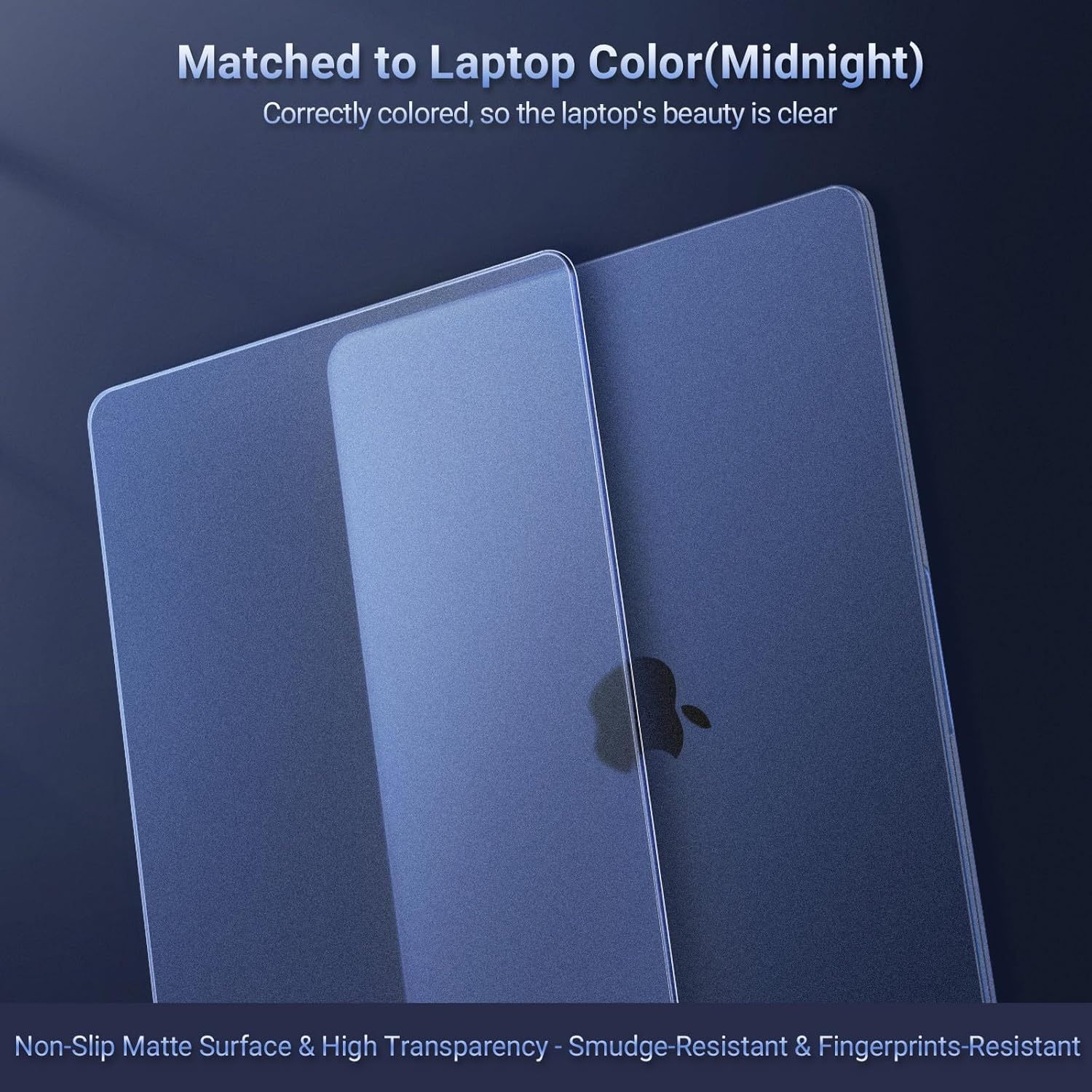 Thumbnail 3 de MOSISO Hülle für MacBook Air 15 Zoll (M2/M3/M4/M5, 2023–2026) – Mitternachtsklar, ultradünn, präzise Passform
