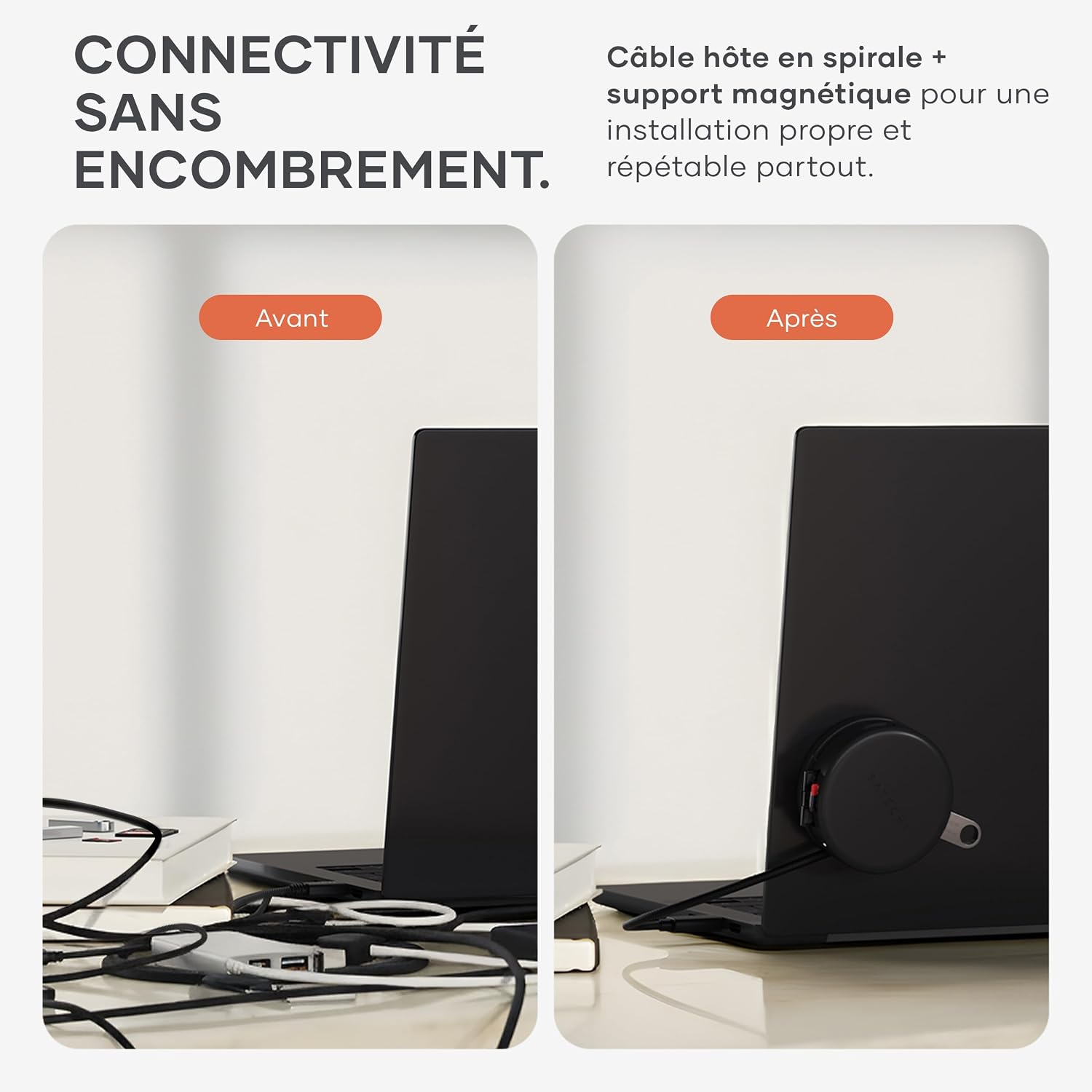 Detalle de SATECHI OntheGo 7 Hub USB C 100W