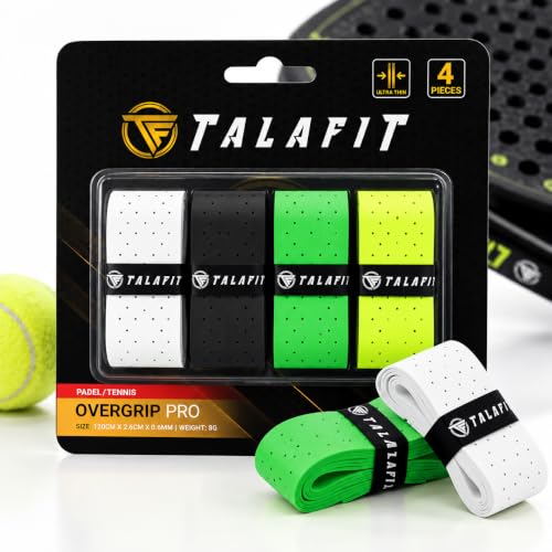 Thumbnail 7 de TALAFIT OverGrips Pro - Pack de 4 grip perforados para pádel