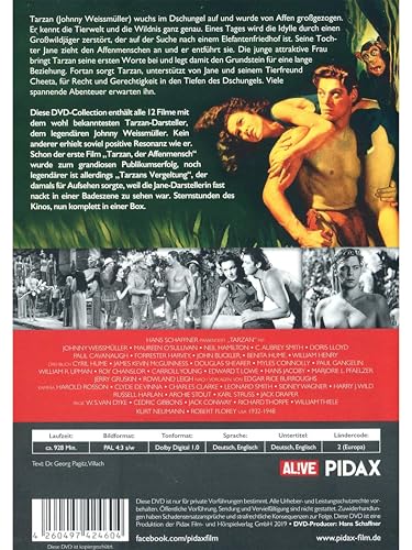 Thumbnail 1 de WME Film Klassiker Tarzan Box – Johnny Weissmüller Collection, 12 Filme auf 6 DVDs
