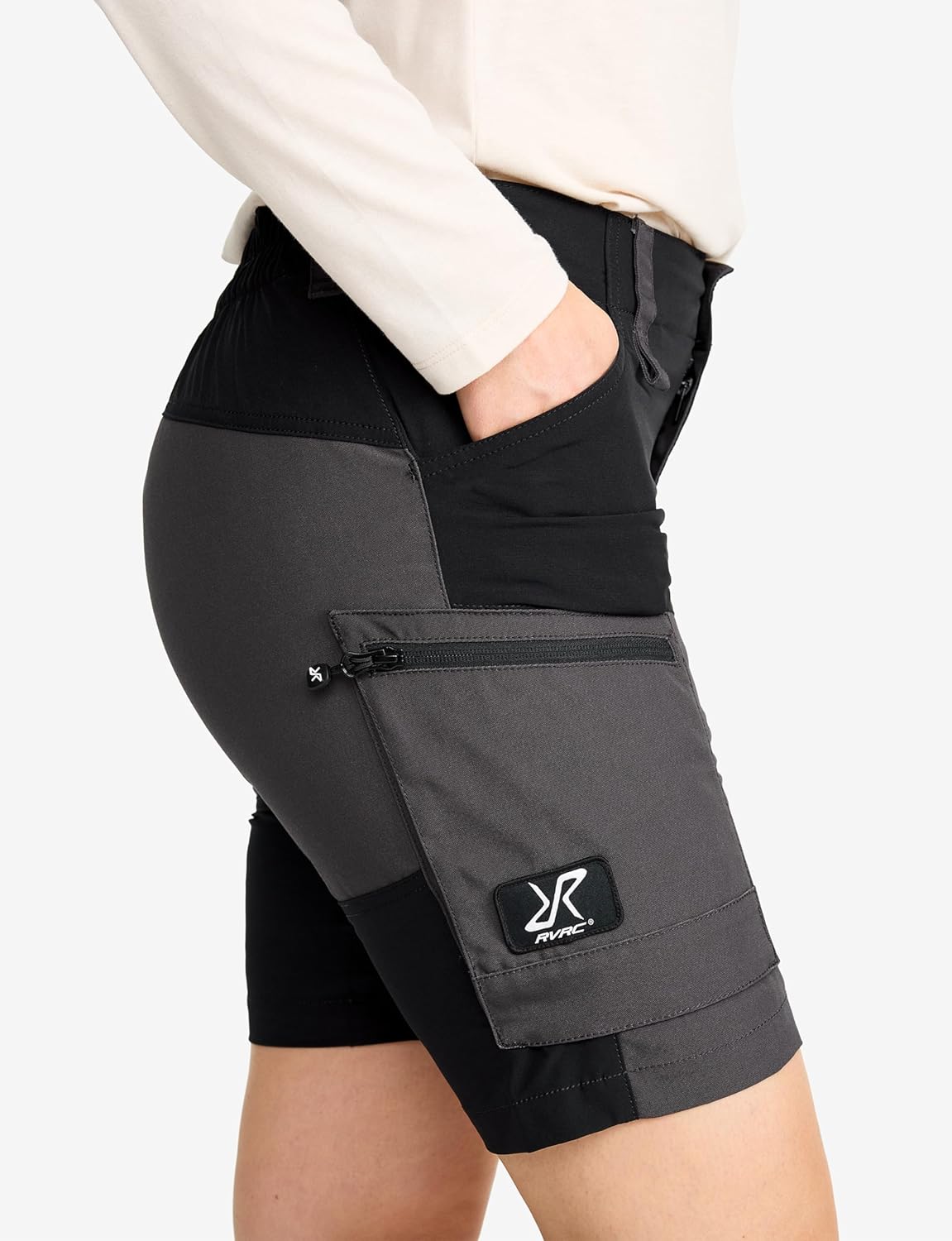 Thumbnail 3 de RevolutionRace RVRC GP Shorts da donna: pantaloncini outdoor resistenti con inserti stretch e tasche