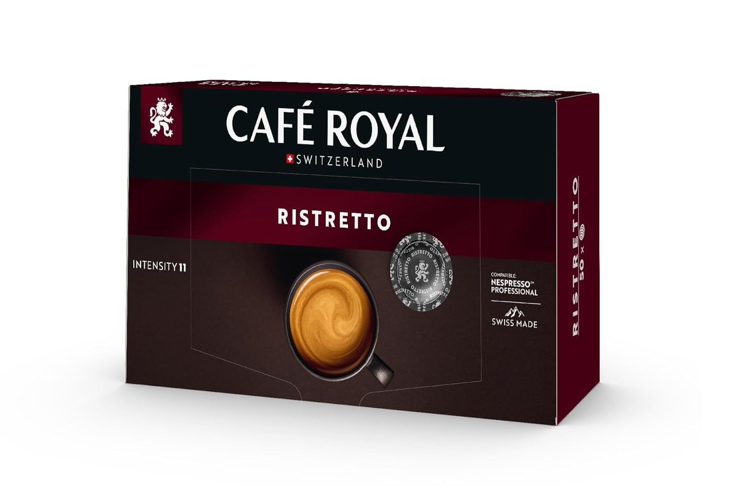 Detalle de Café Royal Professional Pads Lungo Forte – 50 Pad, Nespresso-kompatibel (R) Office & Gastronomie