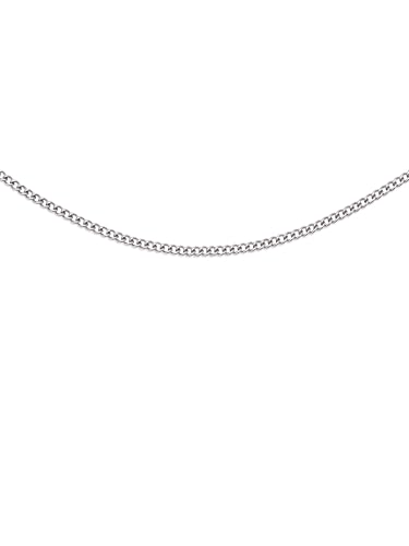 Detalle de SINGULARU Collar Cadena Barbada Acero para mujer 💍