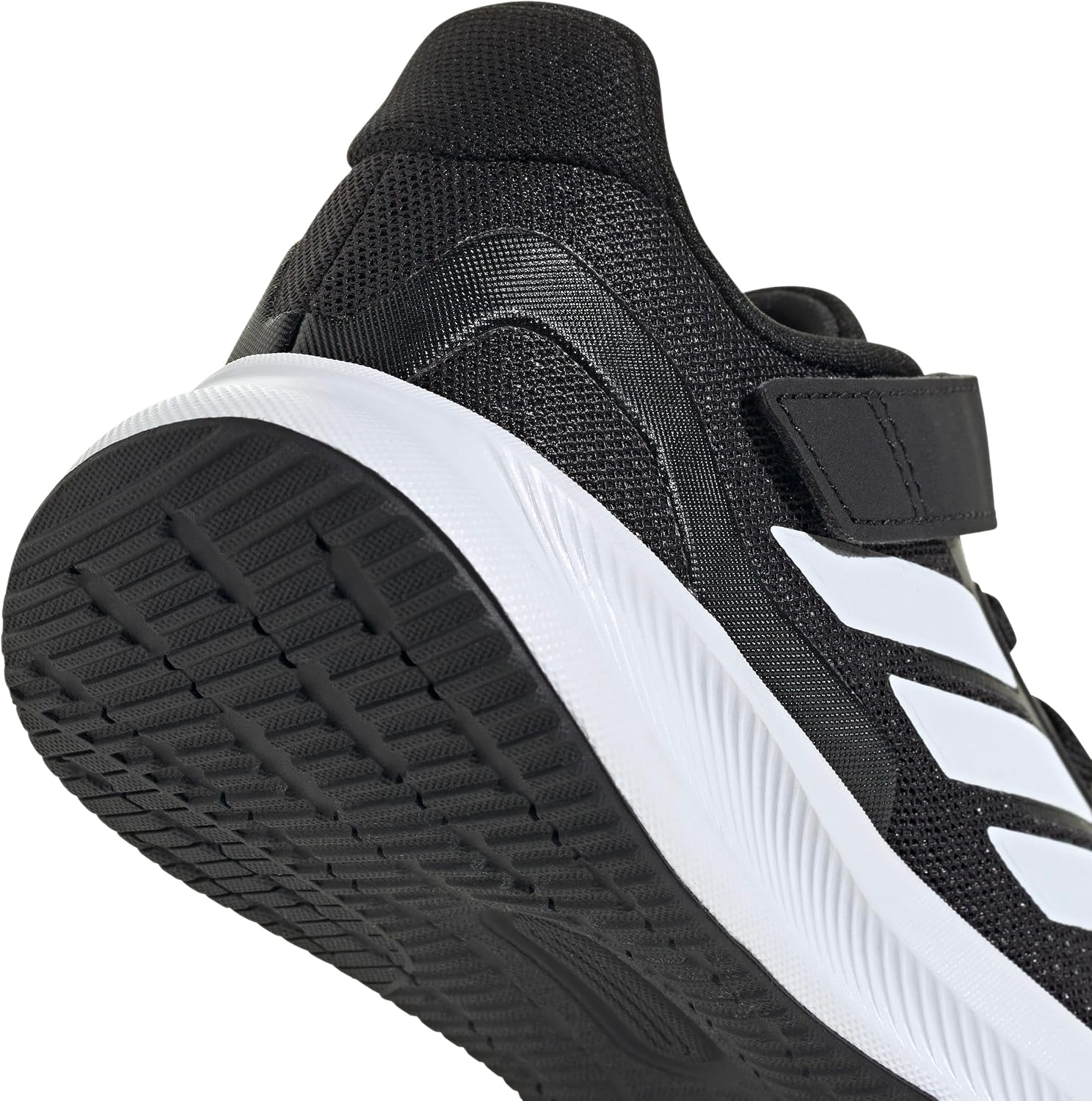 Detalle de adidas Runfalcon 5 Kids Shoes – Core Black/Cloud White (13.5 UK)
