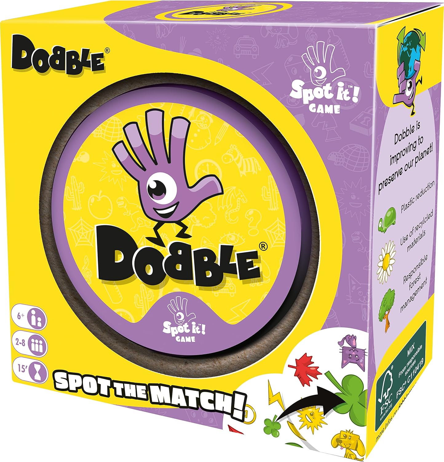 Detalle 2 de Asmodee Dobble Kids Card Game ⚡