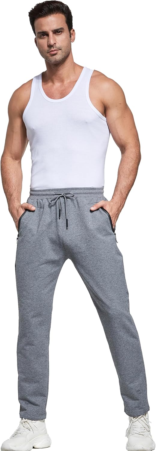 Detalle de HCSS men’s joggers tracksuit bottoms with zip pockets, elasticated waist and drawstring