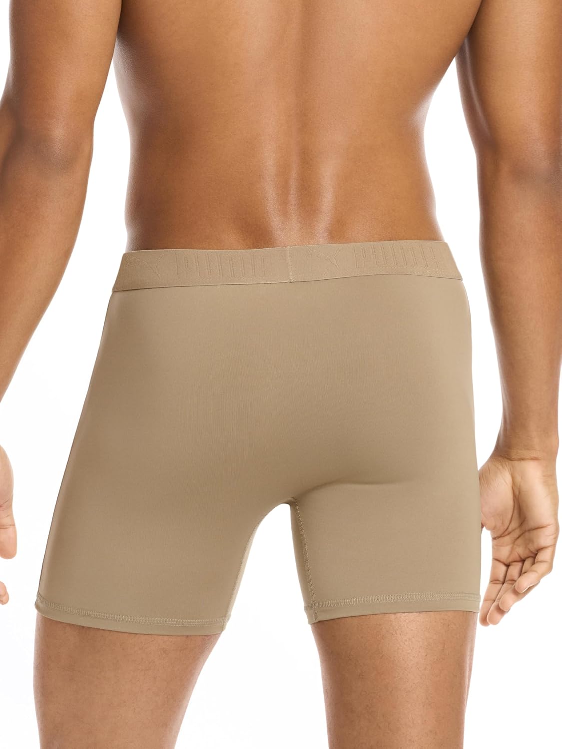 Detalle de Puma 5 Pack Active Stretch Boxer Briefs – Boxeur ajusté pour Homme