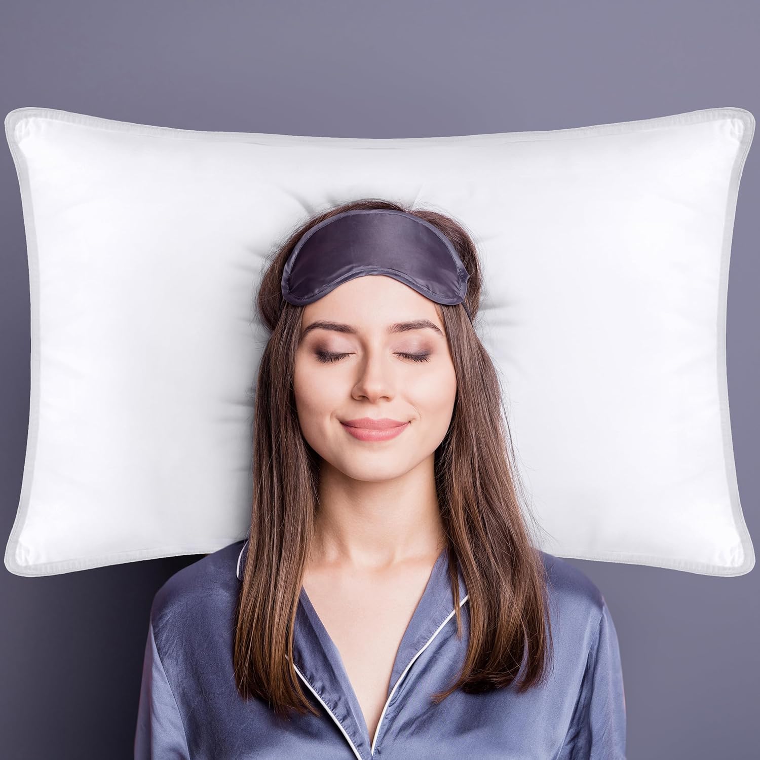 Detalle 2 de Utopia Bedding Team Almohadas Siliconadas 50x70 cm 💤