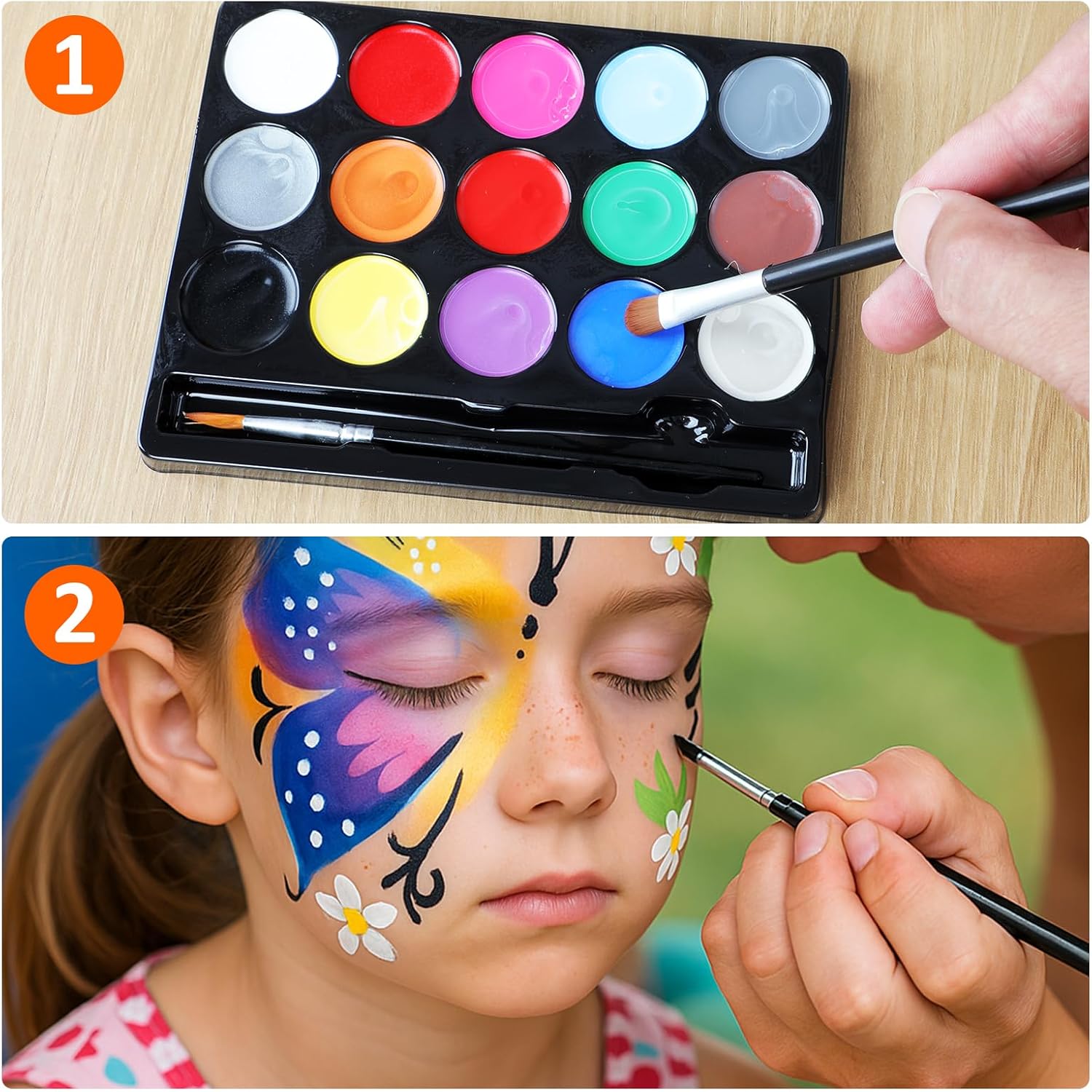 Thumbnail 5 de Kinderschminke Set 15 Farben 🎨