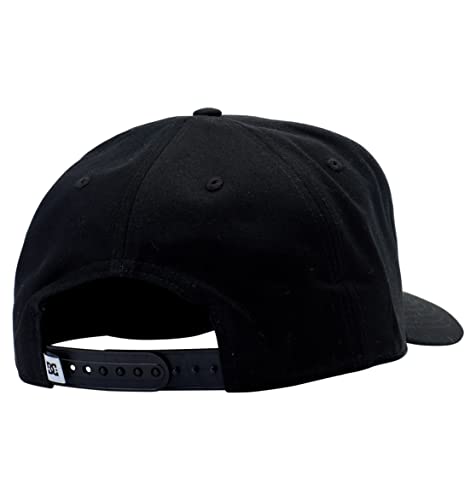 Detalle 2 de DC Shoes Sureshot: Gorra ajustable trasera para hombre, resistente y cómoda