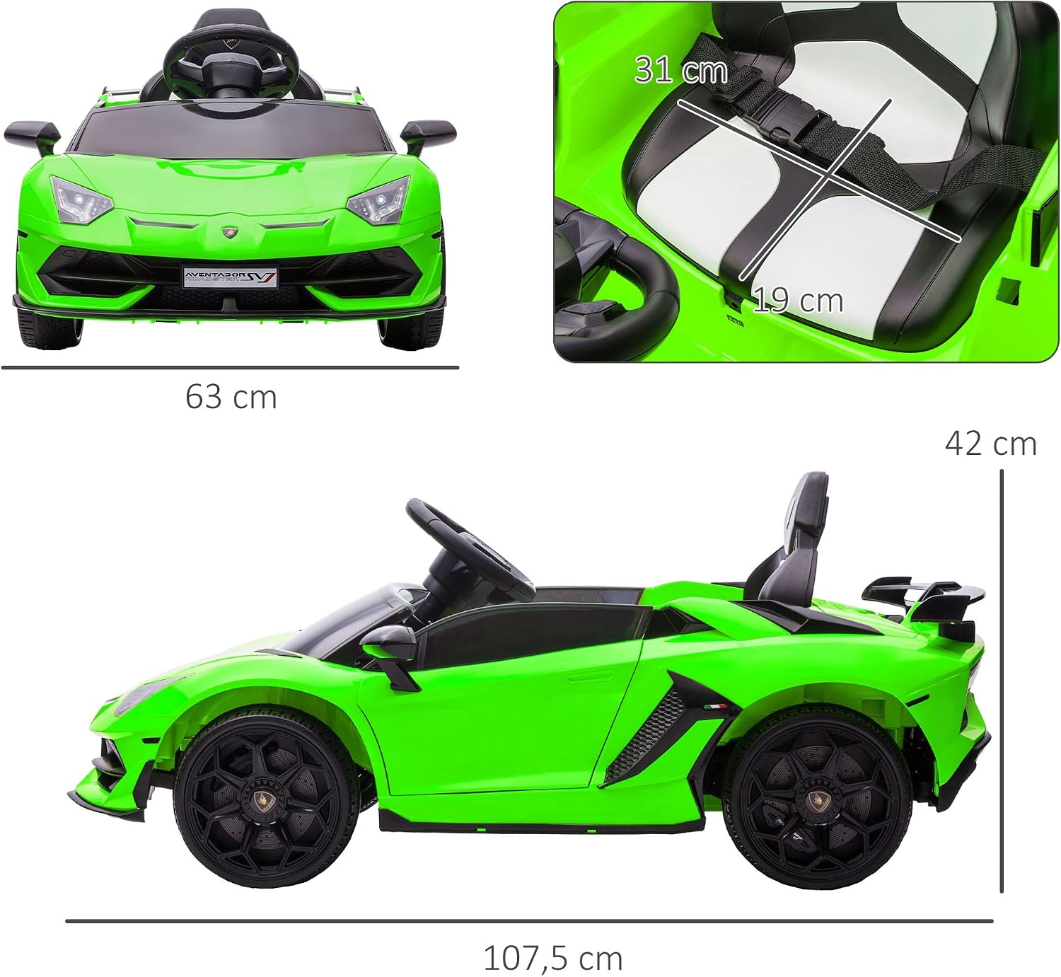 Thumbnail 6 de Voiture électrique enfant 3-5 km/h