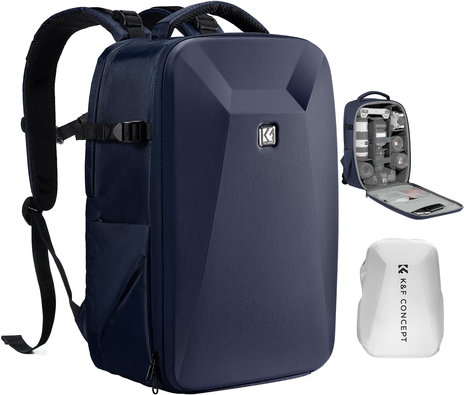 Detalle de K&F CONCEPT Kamerarucksack 15,6-Zoll