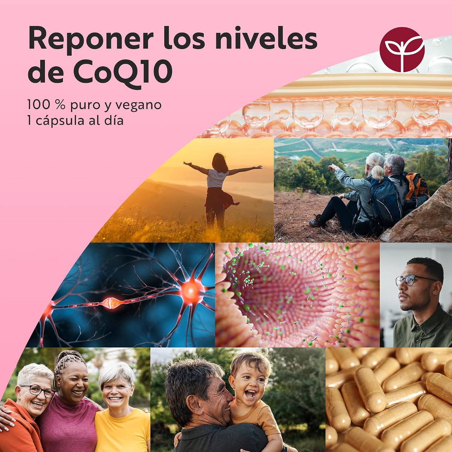 Detalle de Nutravita Coenzima Q10 200 mg - 120 cápsulas