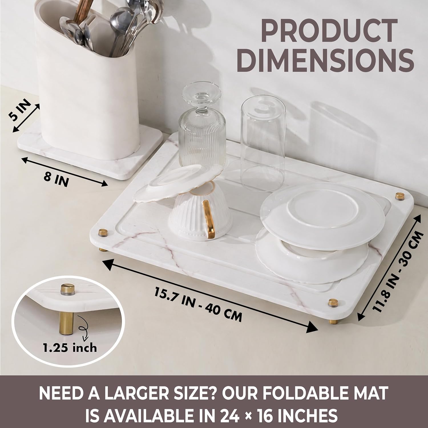 Detalle de Dropereum Stone Drying Mat 450°F