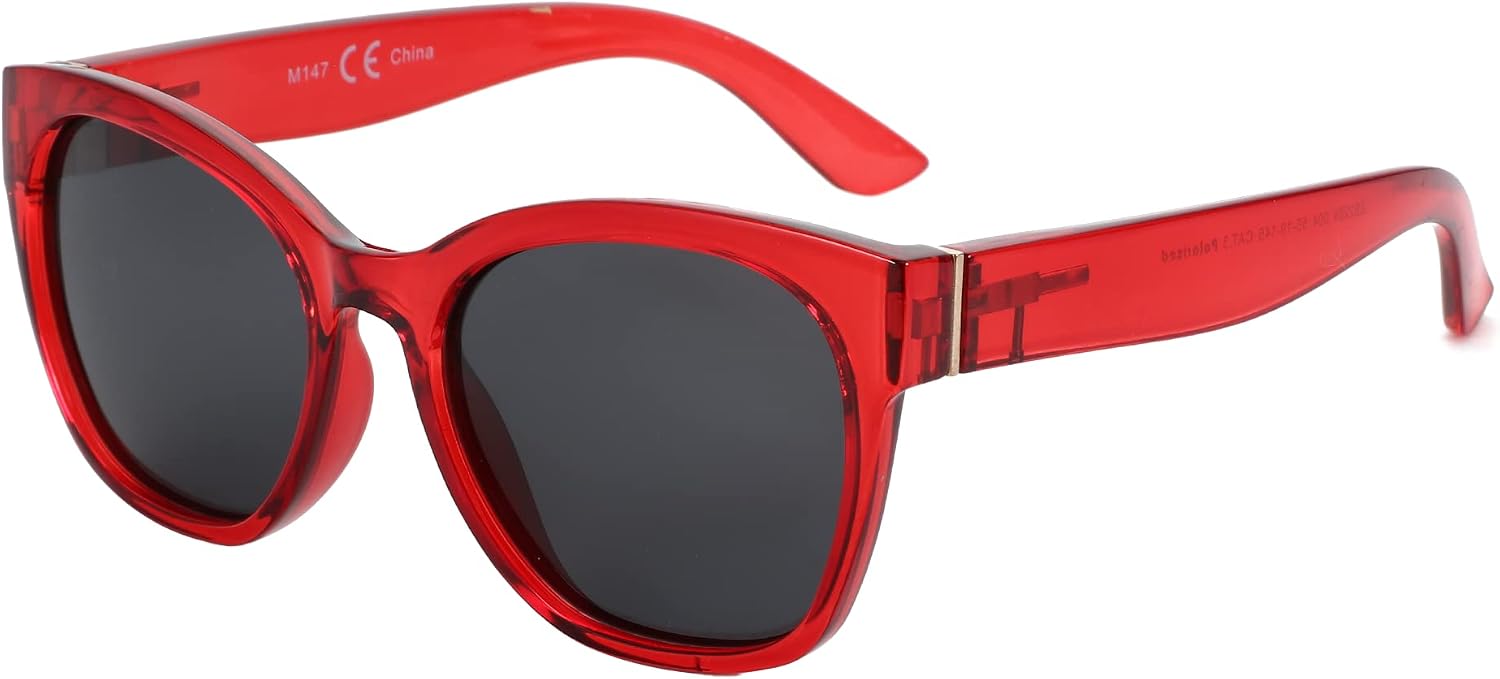 Detalle de ZENOTTIC Cat Eye Polarised Sunglasses for Women – Oversized, UV400 Protection