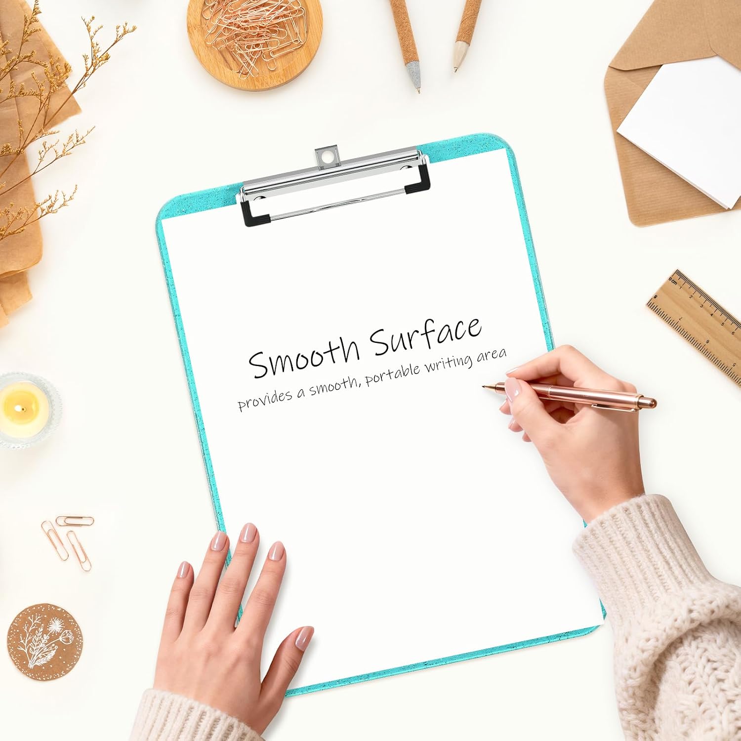 Thumbnail 6 de Zoenley Plastic Clipboard