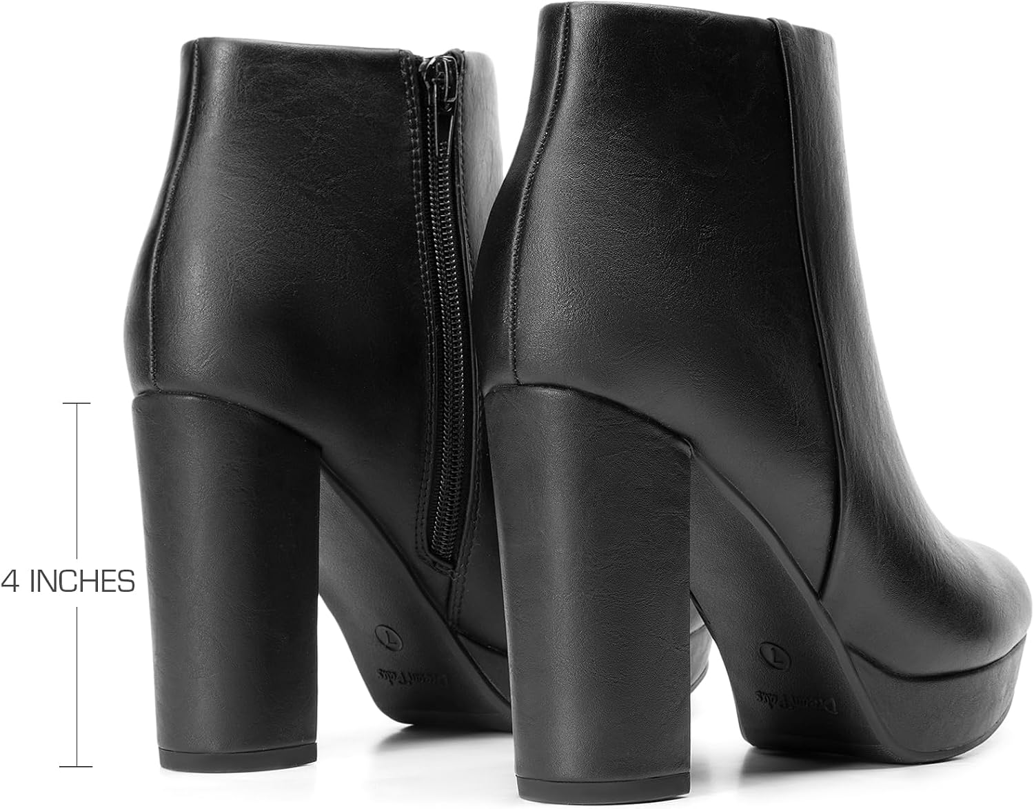 Thumbnail 5 de DREAM PAIRS Women's Ankle Boots, 4-Inch Heel