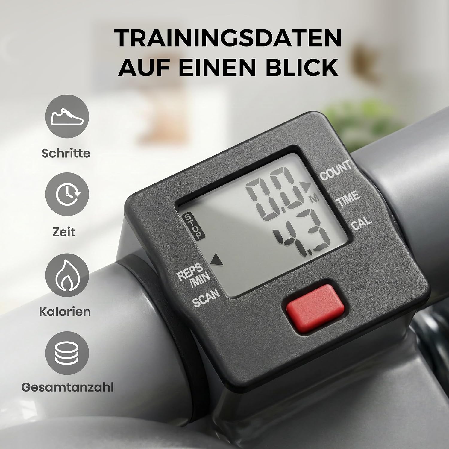 Thumbnail 5 de Niceday Mini Stepper Schritttrainer 2-in-1 – Widerstand einstellbar