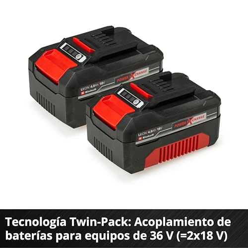 Thumbnail 9 de Einhell Power X-Change Starter Kit PXC 2X 4,0 Ah + Cargador Doble