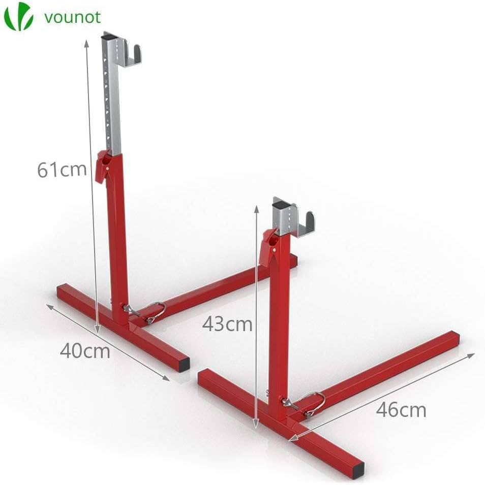 Thumbnail 4 de VOUNOT Lève Tondeuse – Hauteur réglable 43–61 cm, charge 50 kg, soutien frontal en métal