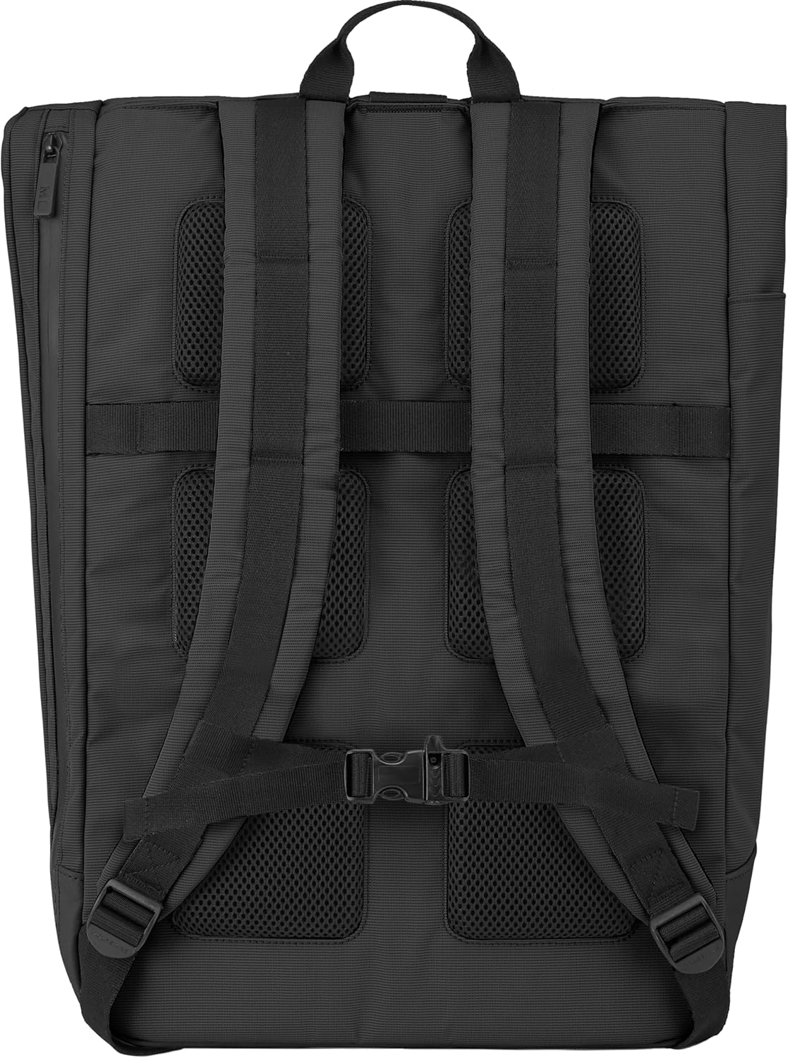 Detalle 2 de Moleskine Sac à Dos Enroulé Collection Metro – sac à dos pour ordinateur jusqu’à 15 pouces, noir