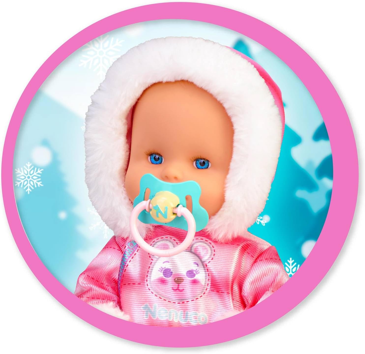 Thumbnail 5 de Nenuco Trineo - Muñeco Bebé Cambia Color ❄️ - 35 cm