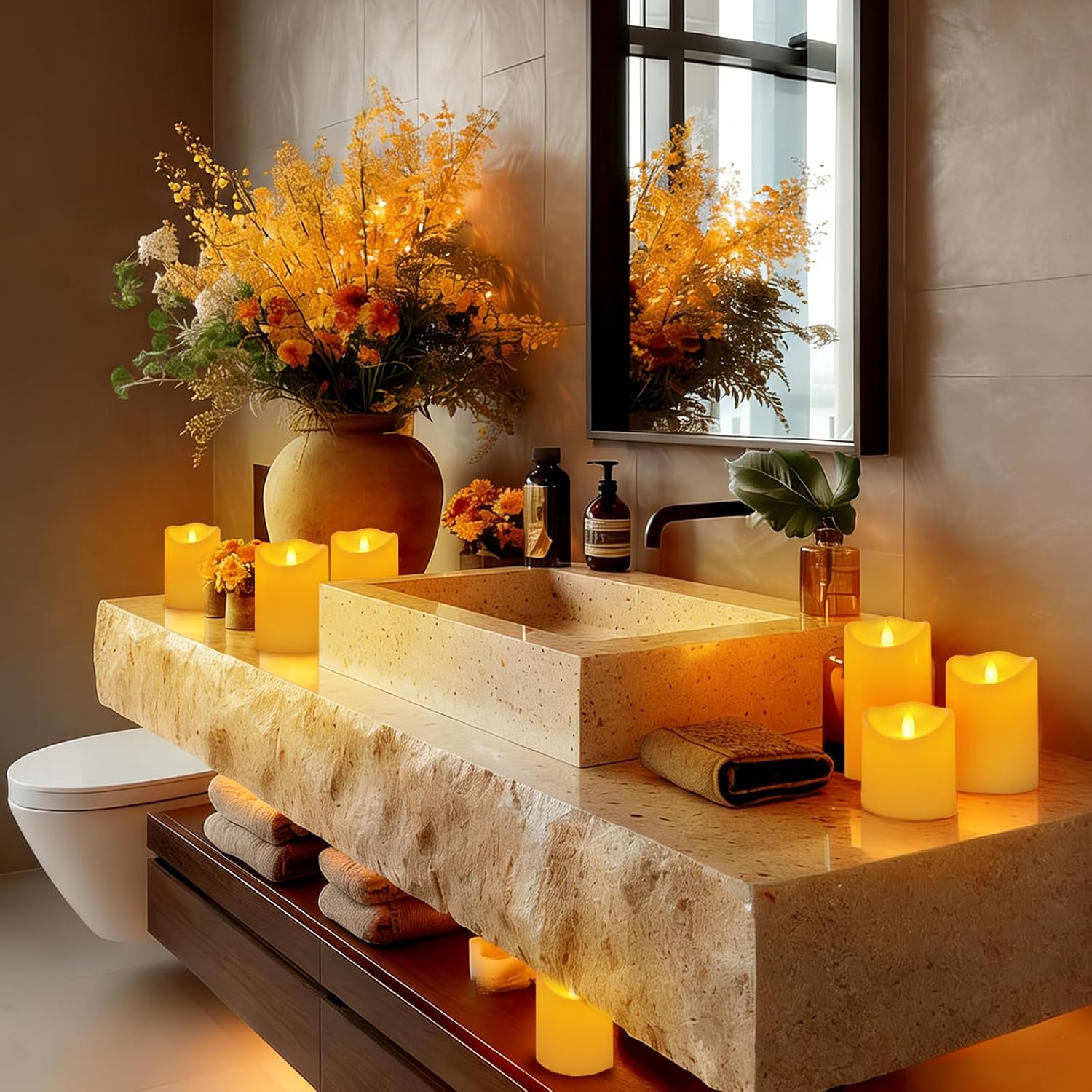 Thumbnail 4 de Haown Flameless Candles, Plastic