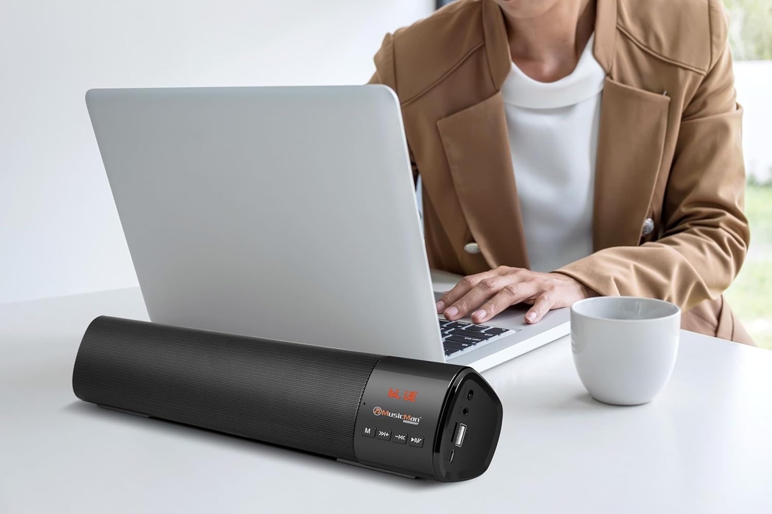 Thumbnail 6 de Musicman Mini-Soundbar BT 5.1 mit FM, USB & AUX – kompakte All-in-One‑Soundbar für Filme, Musik und Radio