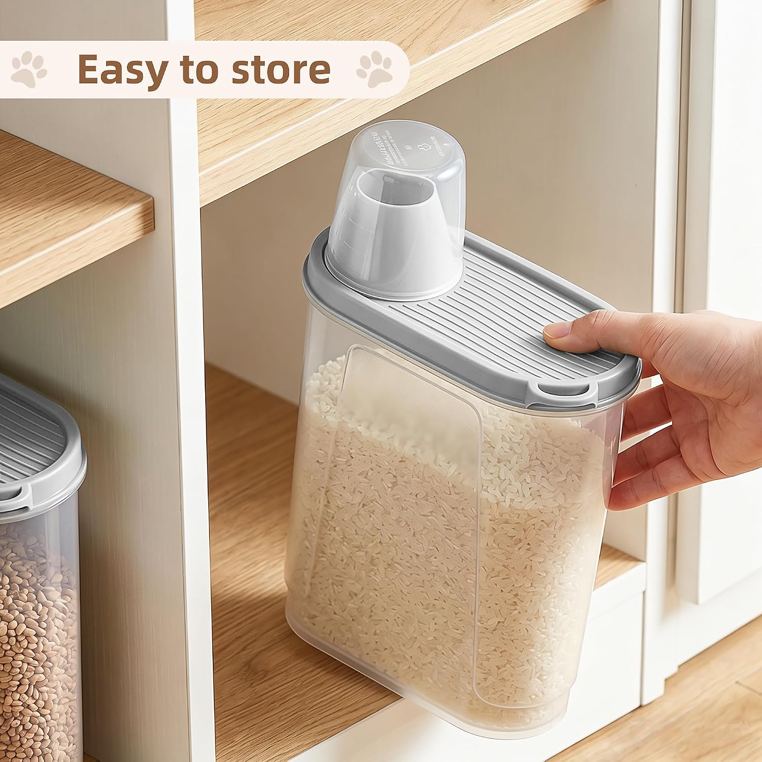 Thumbnail 4 de Citylife 2 Pack Dog Food Container 2.3L