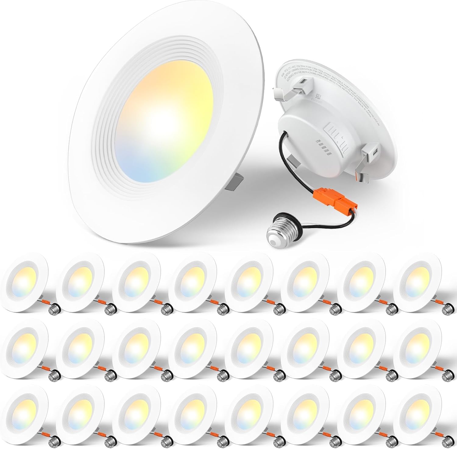 Thumbnail 6 de Amico 24 Pack 5/6-inch LED Recessed Lighting