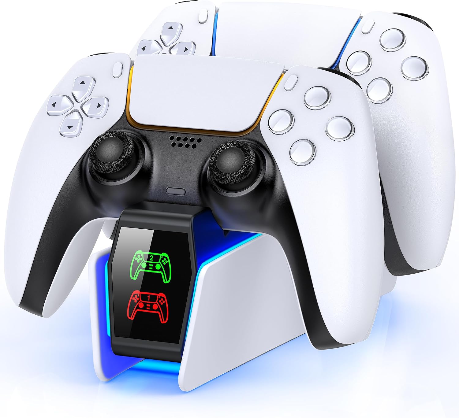 Detalle de PS5 controller charger station for DualSense