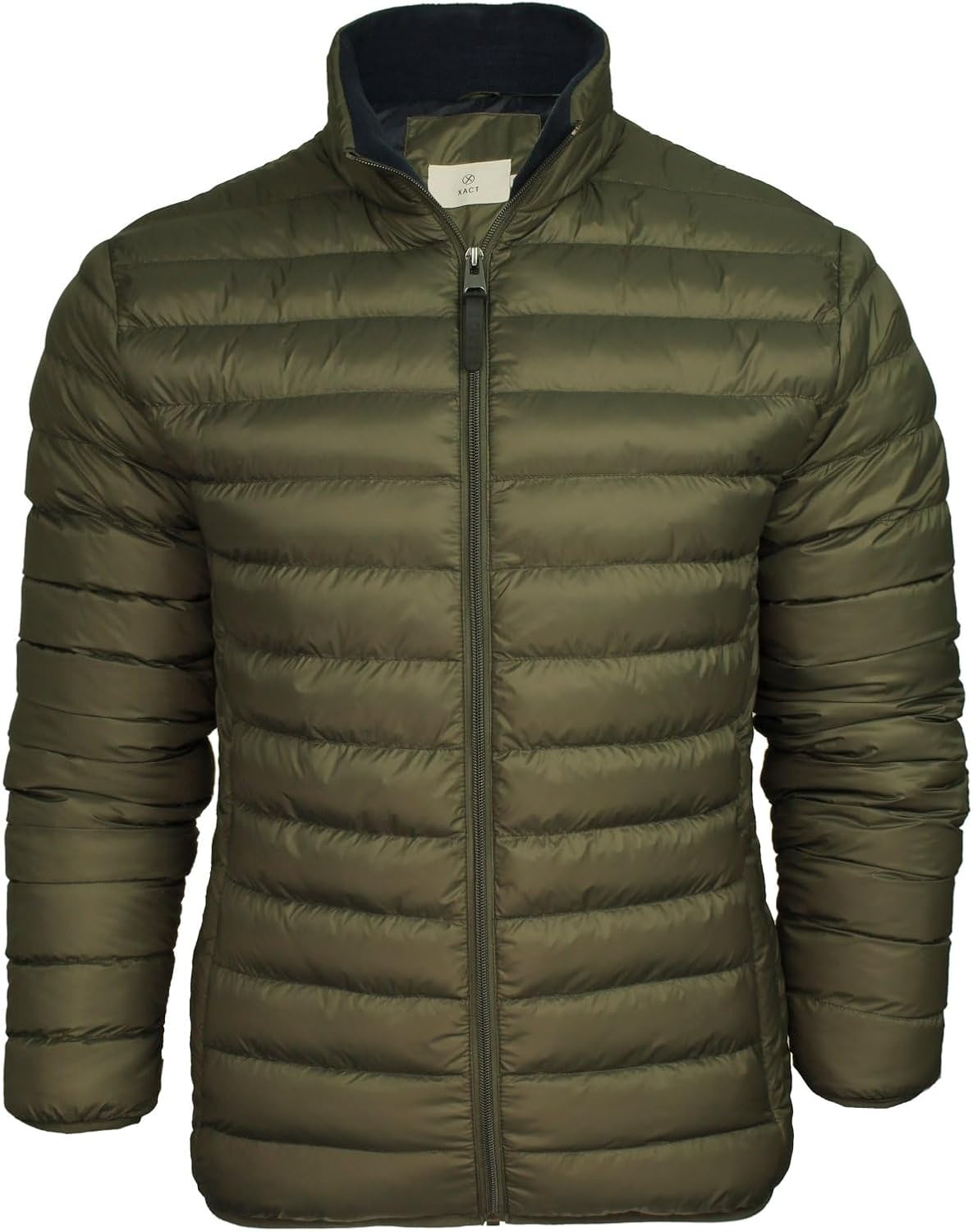 Thumbnail 6 de Xact Men’s Insulated Funnel Neck Quilted Puffer Jacket with Microfleece-Lined Collar