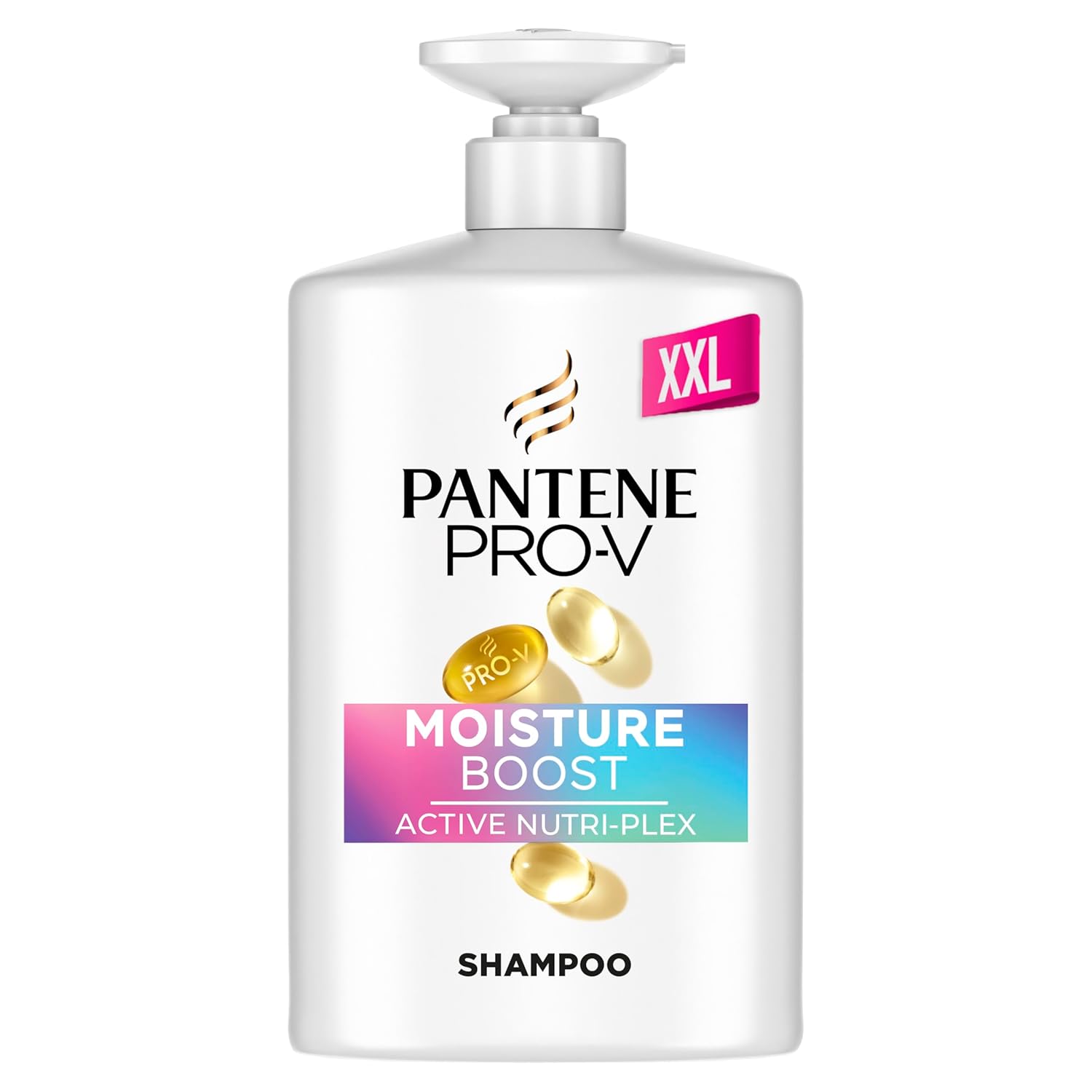 Detalle de Pantene Pro-V Moisture Boost Shampoo 1000ml Pumpspender – für normales und trockenes Haar