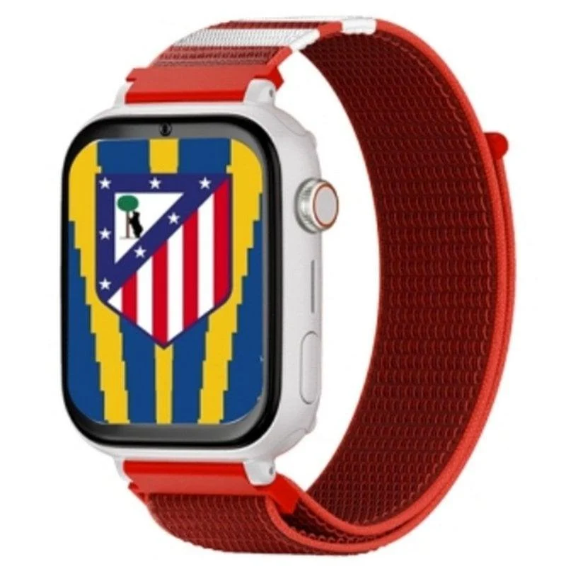 Detalle de SaveFamily SaveWatch Plus Edición Atlético de Madrid: Smartwatch infantil con 4G, GPS y correa oficial