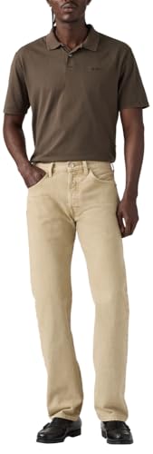 Detalle de Levi's Homme Jean 501 Original Lightweight Yellow Sand Garment Dye Beige 34 32