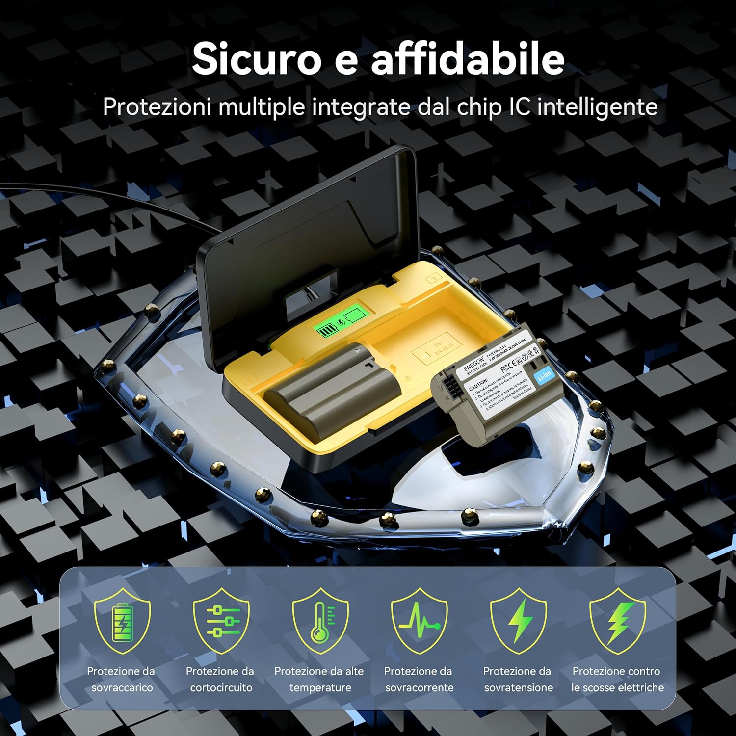 Thumbnail 3 de ENEGON EN-EL15 Caricabatterie 3000mAh