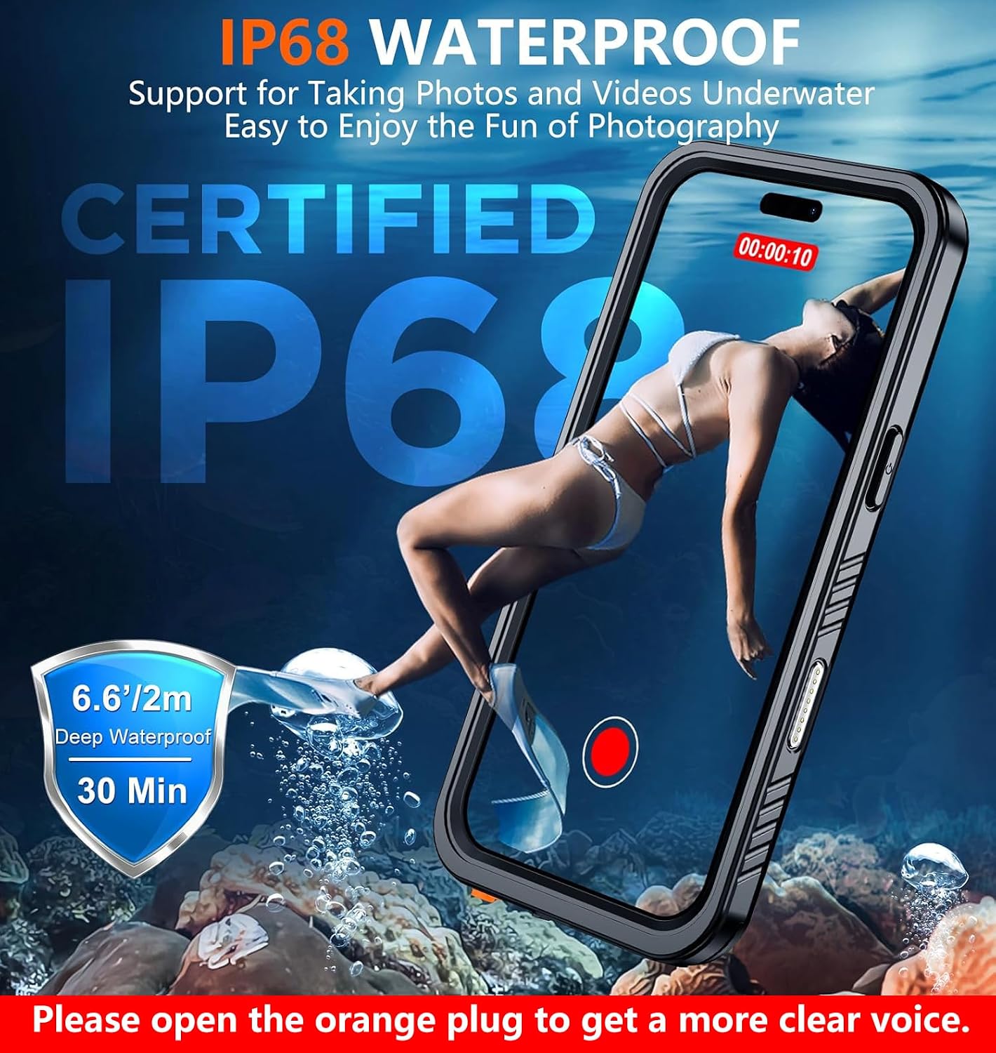 Thumbnail 3 de SPIDERCASE Magnetic for iPhone 17 Pro Max Case IP68