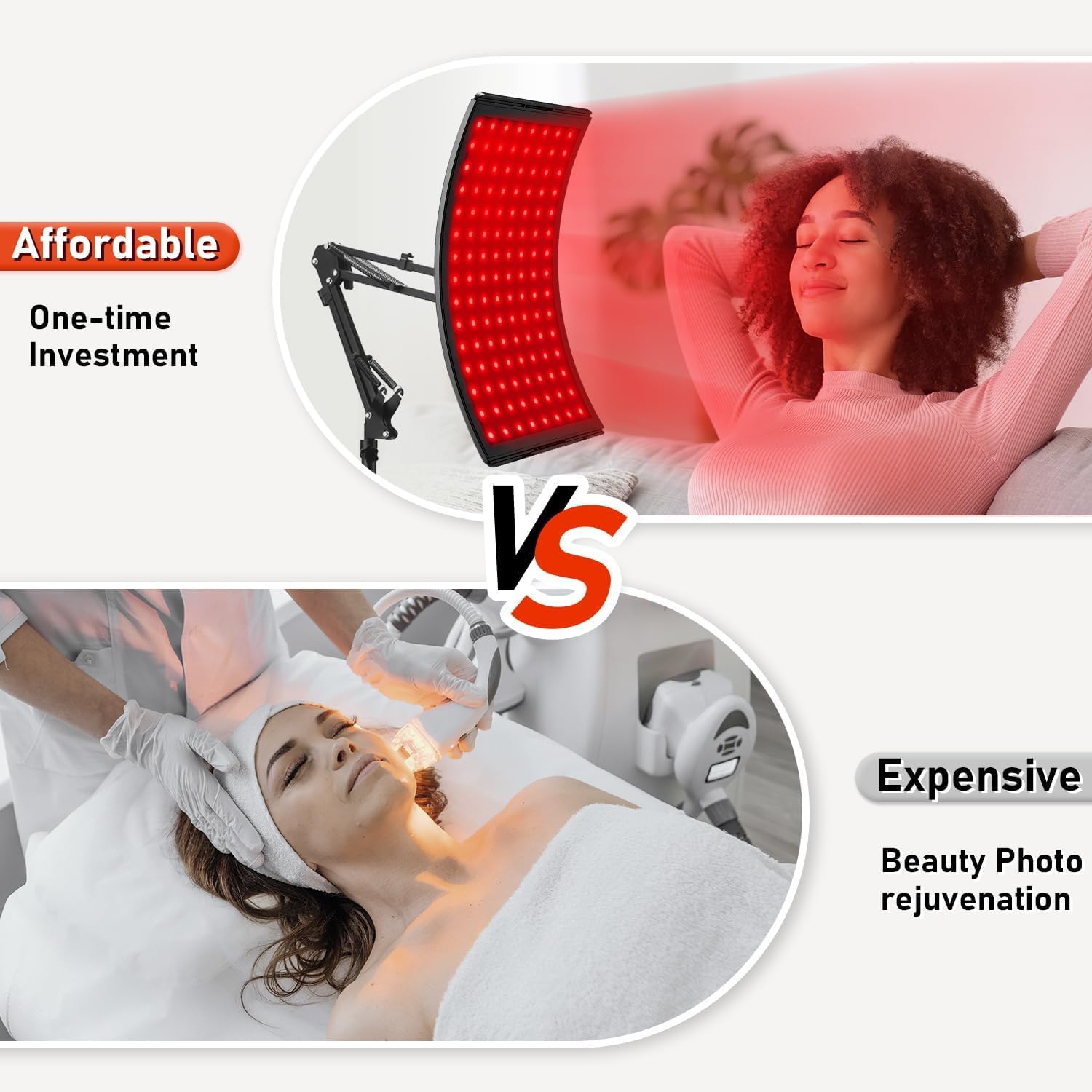 Detalle de Viconor Red Light Therapy Lamp 660nm