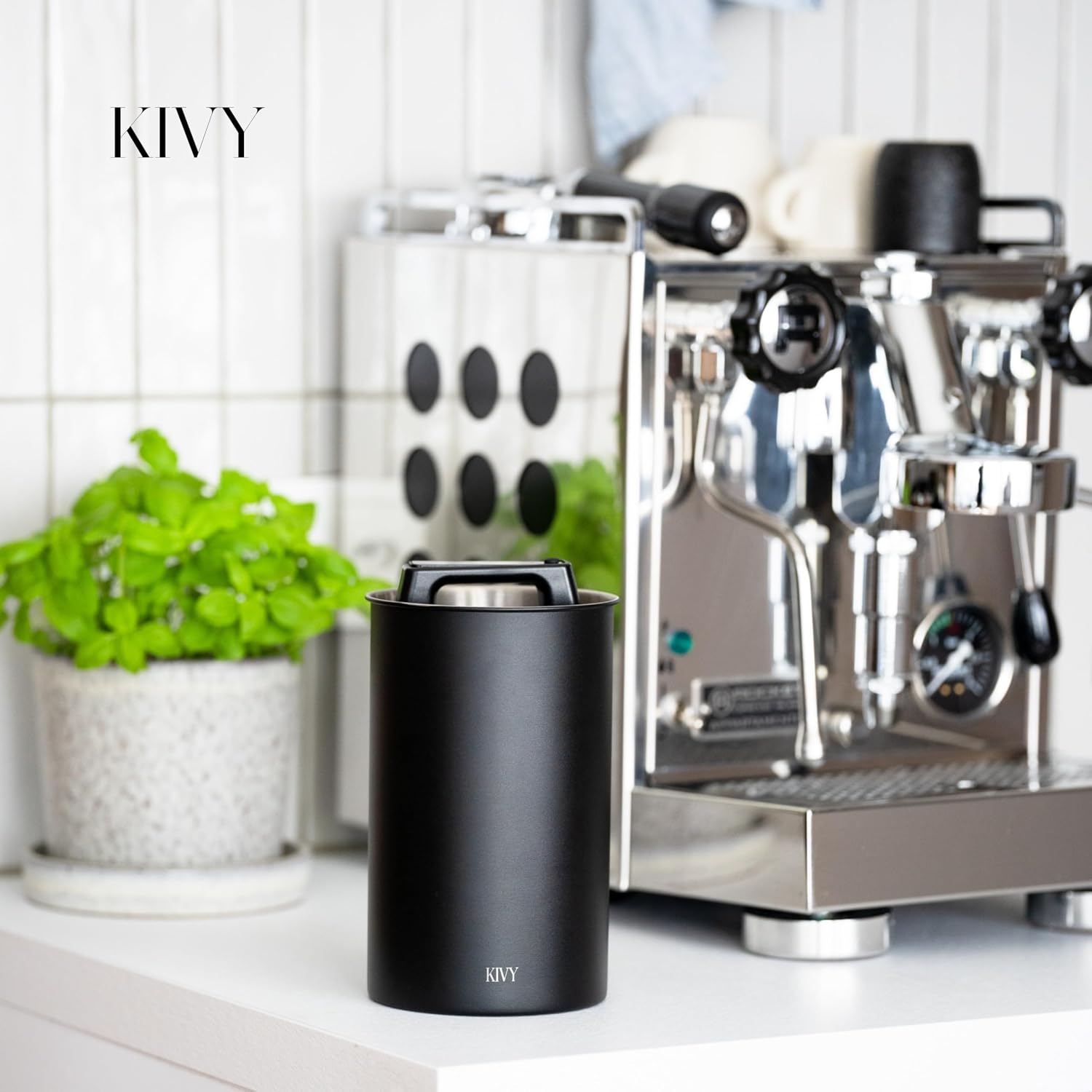 Thumbnail 6 de KIVY Vacuum Coffee Canister 1L airtight jar