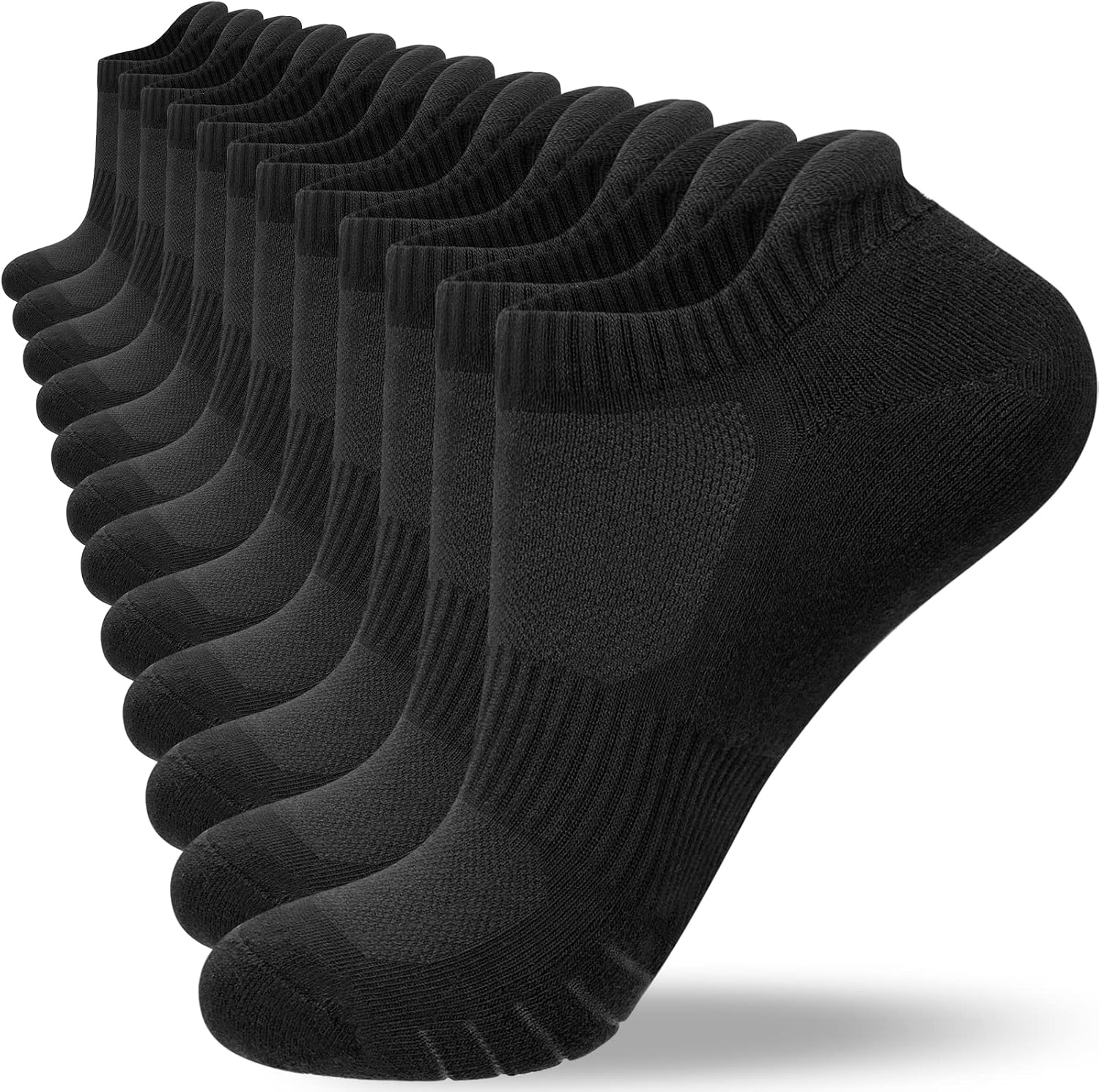 Detalle de Natugloe trainer socks, 6 pairs ankle