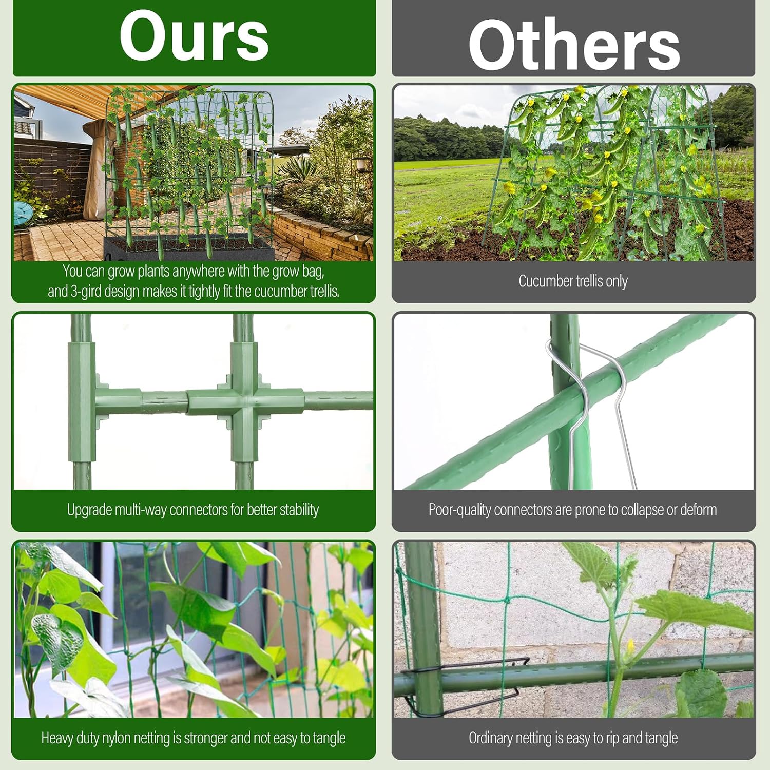 Detalle 2 de Garden Trellis with Planter, 65 x 50 Inches