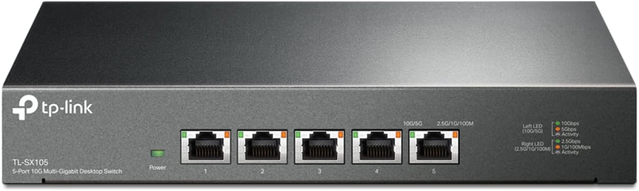 TP-Link TL-SX105 10G 5-Port Ethernet Switch 📶